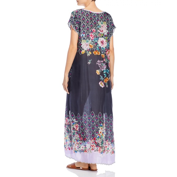 Johnny Was Mystic Silk Dress with Slip $390 (NWOT) - Picture 4 of 8